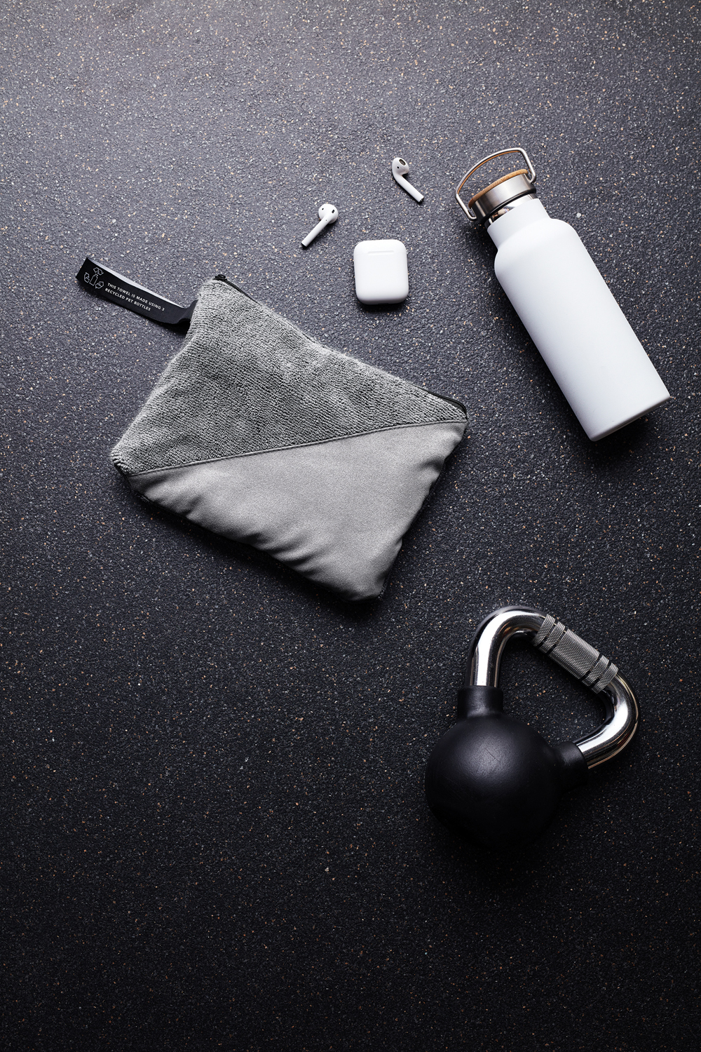 Спортивное полотенце VINGA из rPET, 40x80 см-5