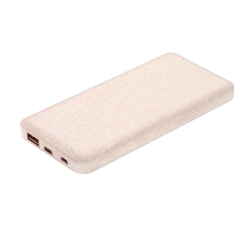 Внешний аккумулятор Silosymmo 10000 mAh, Бежевый-0