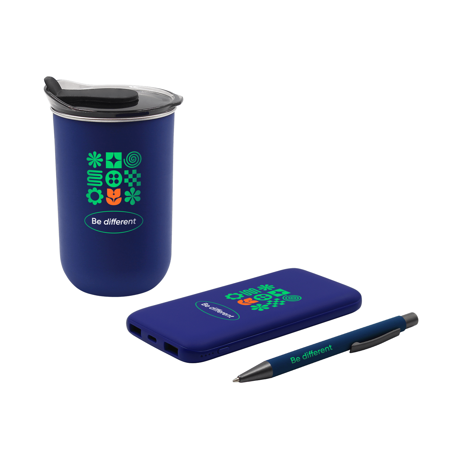 Набор Trend 10000 (синий с чёрным)-3