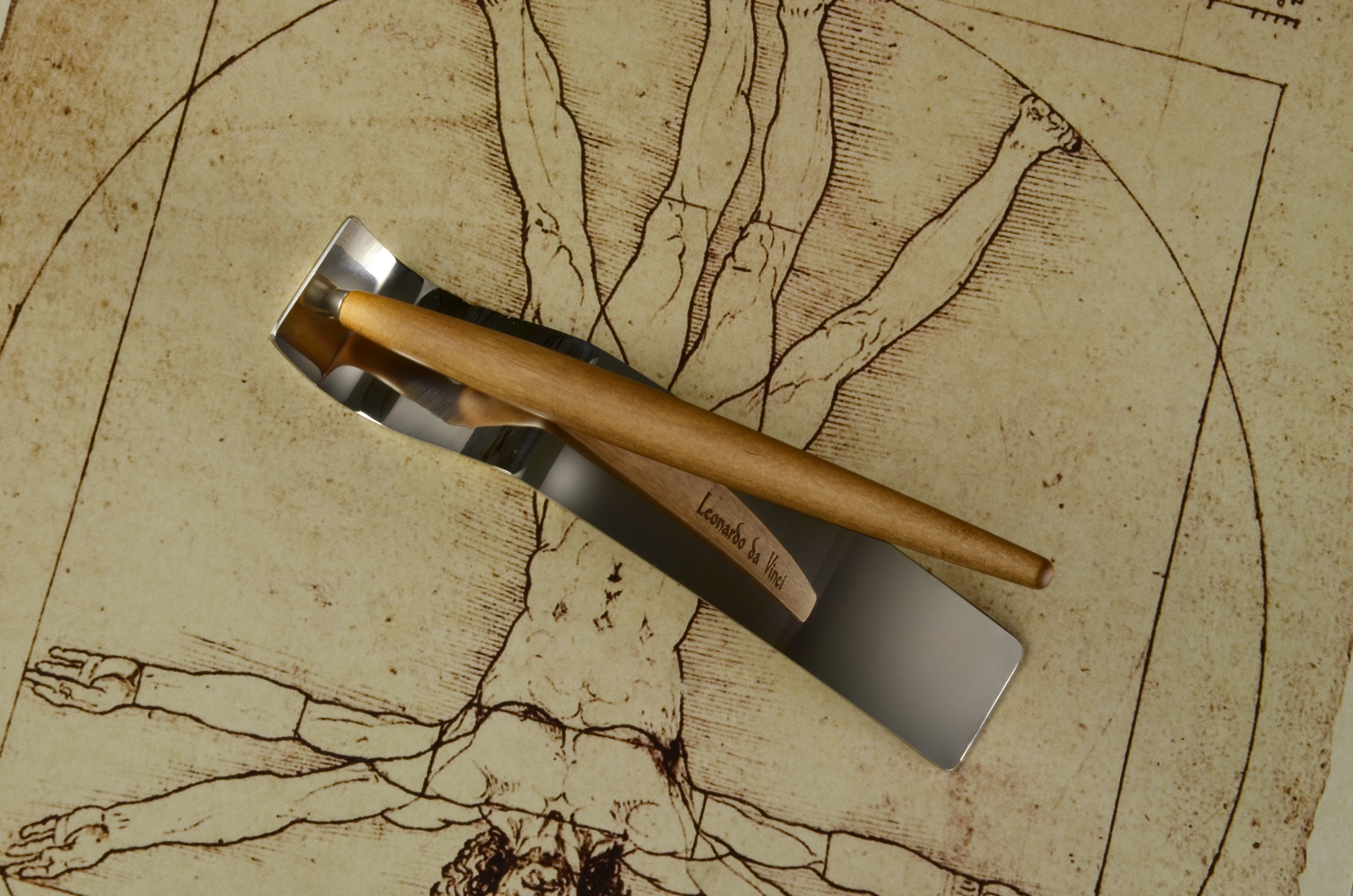 Вечная ручка Pininfarina Piuma LEONARDO PEAR WOOD-8