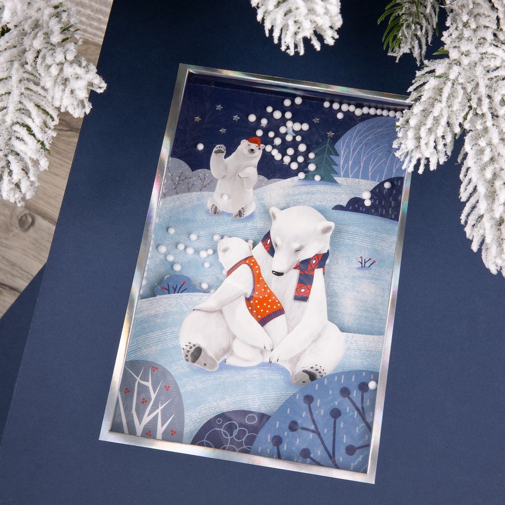 Коробка The Blue Bear, L-2