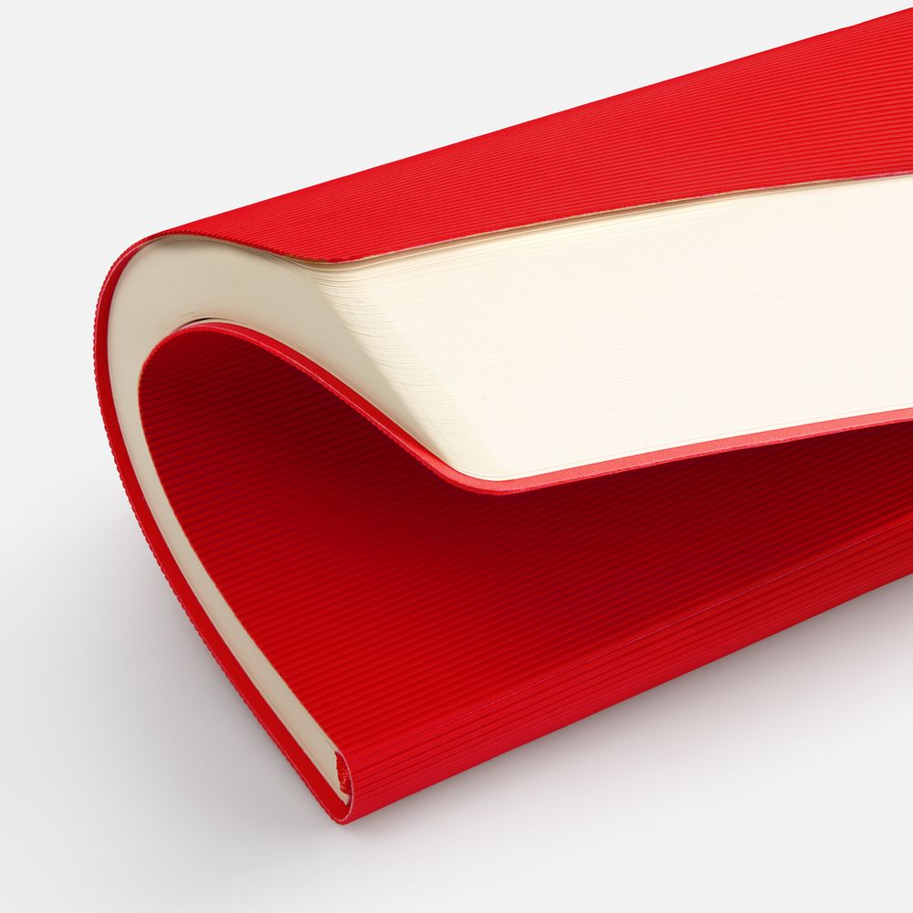 Ежедневник Vale New, недатированный, красный-3