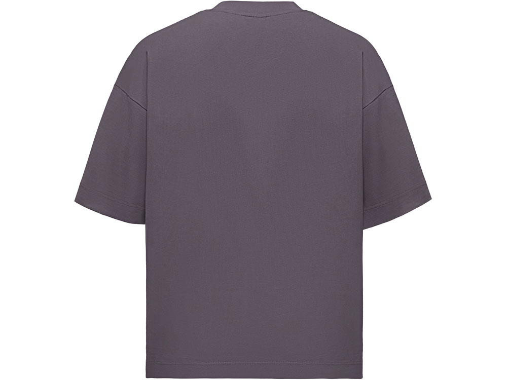 Футболка оверсайз Beta.01 унисекс, темно-серый-12