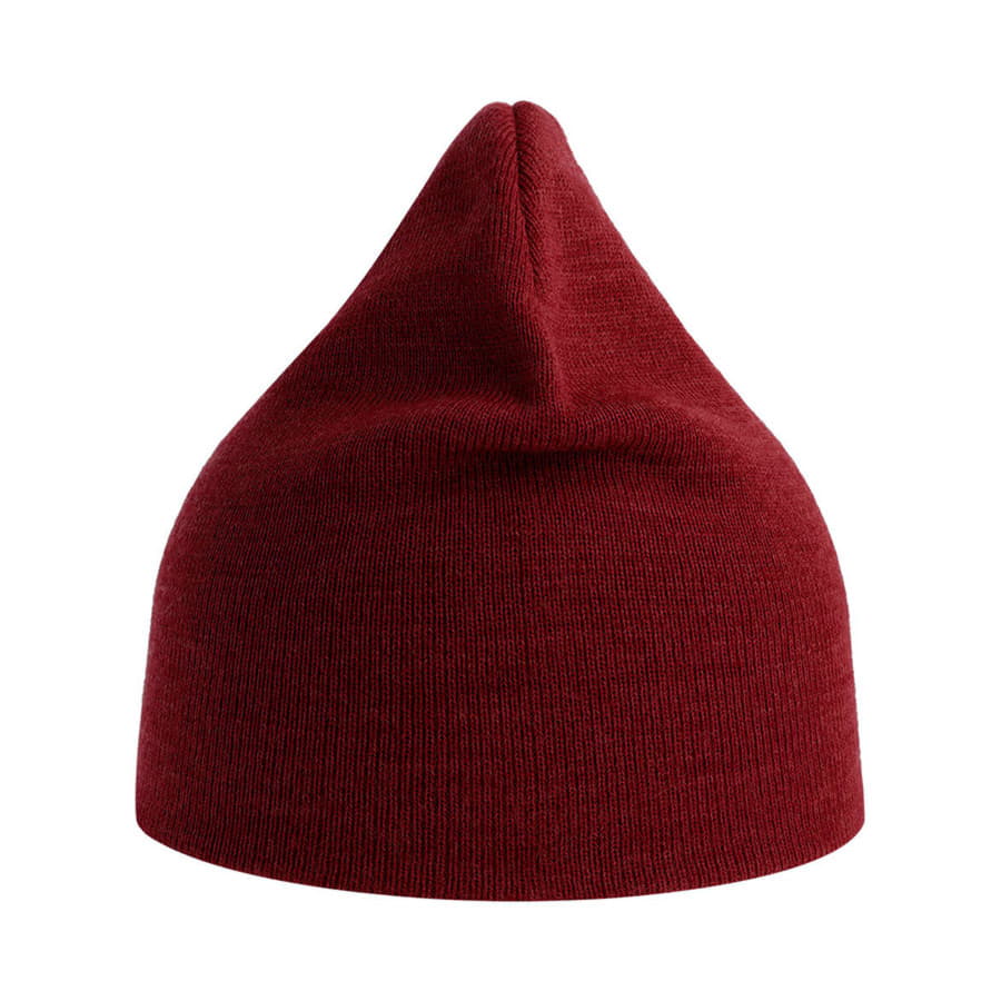 Шапка HOLLY из пряжи Polylana®, бордовый меланж-1
