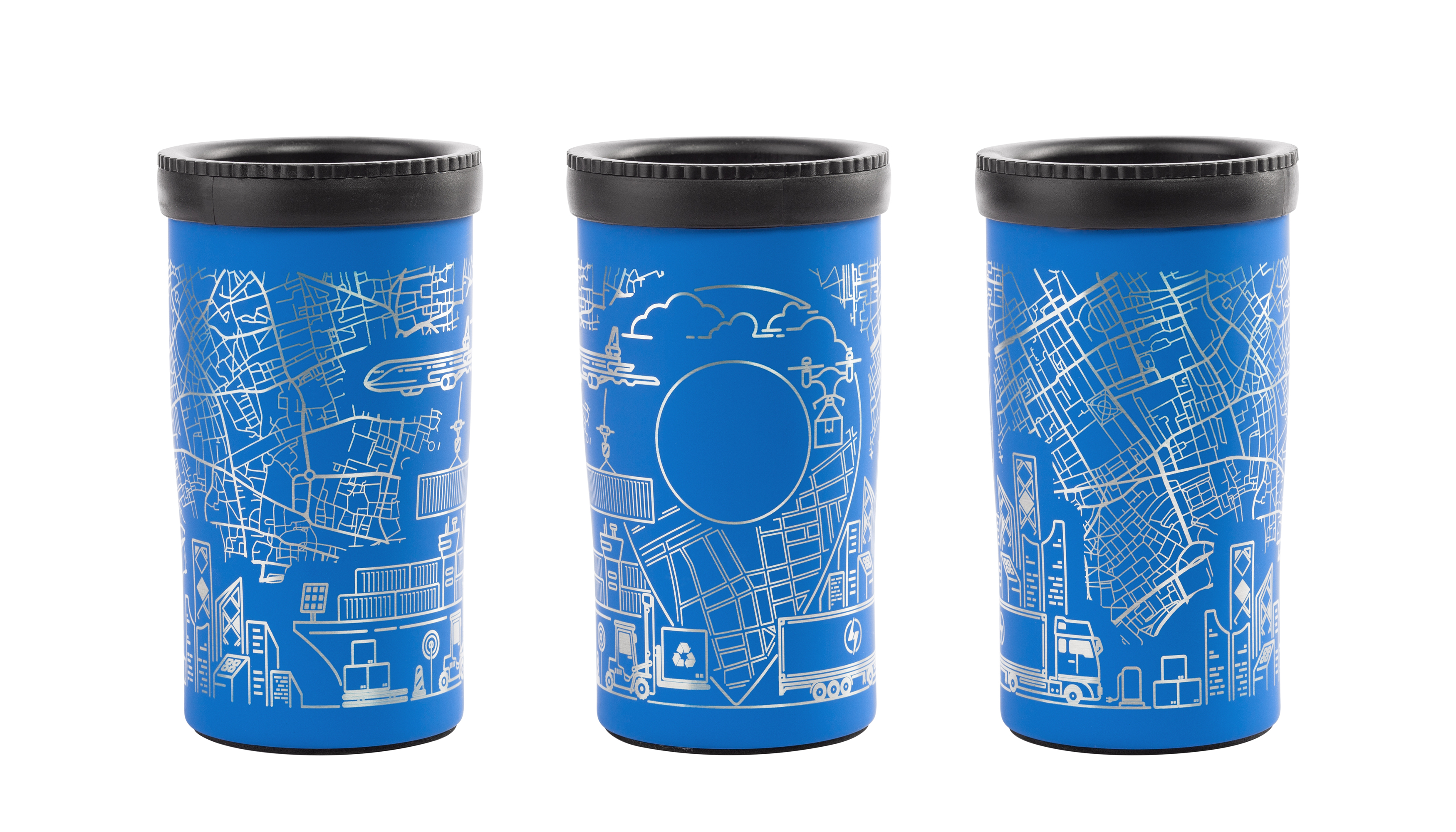 Термостакан "Миссури" 280 мл c гравировкой "Логистика", покрытие soft touch-1