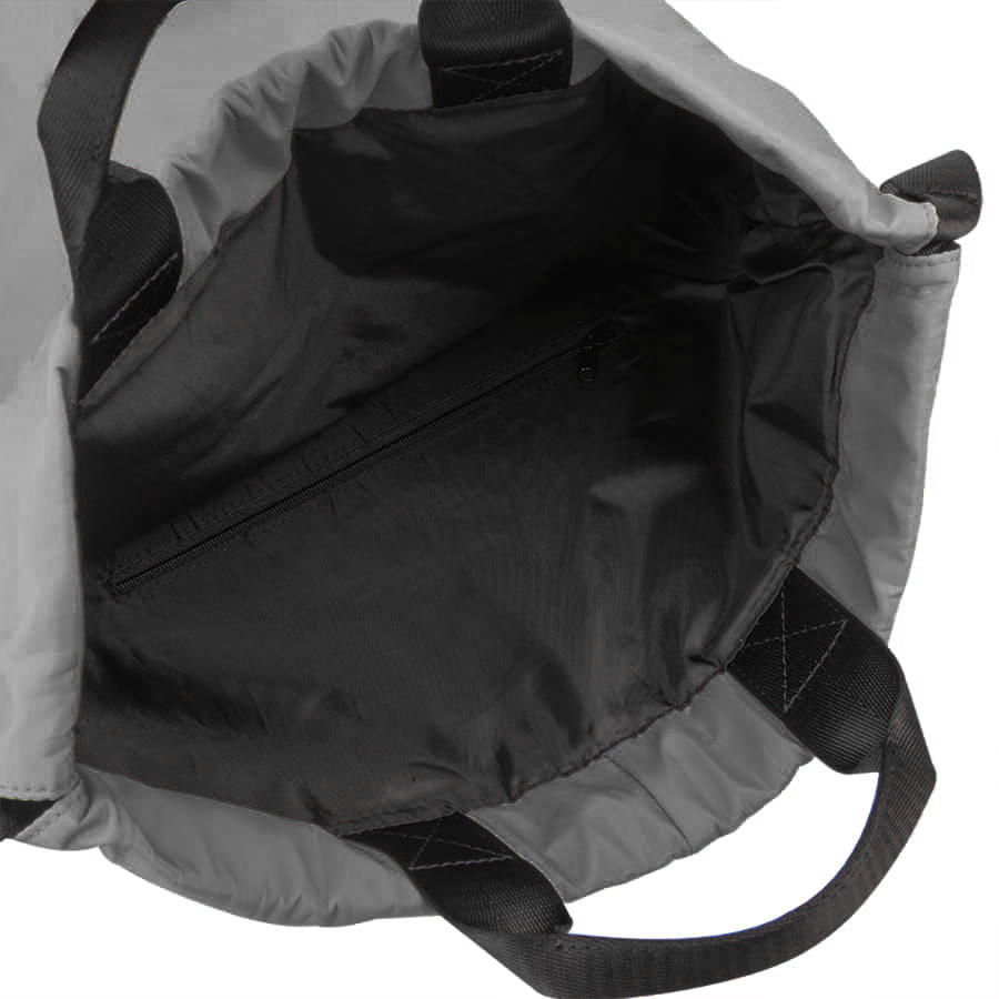 Рюкзак RUN, светоотражающий серый, 48х40см, 100% полиэстер, серый-3