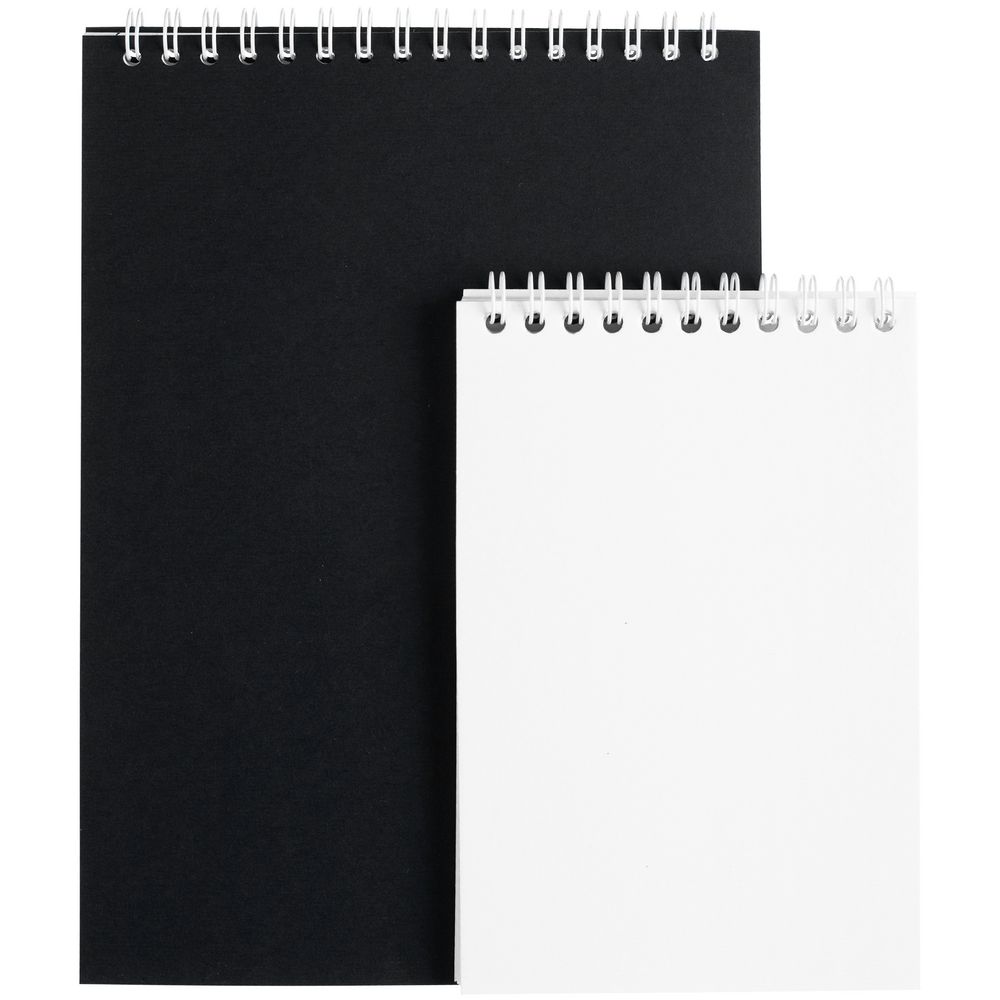 Блокнот Dali в клетку, черный-7