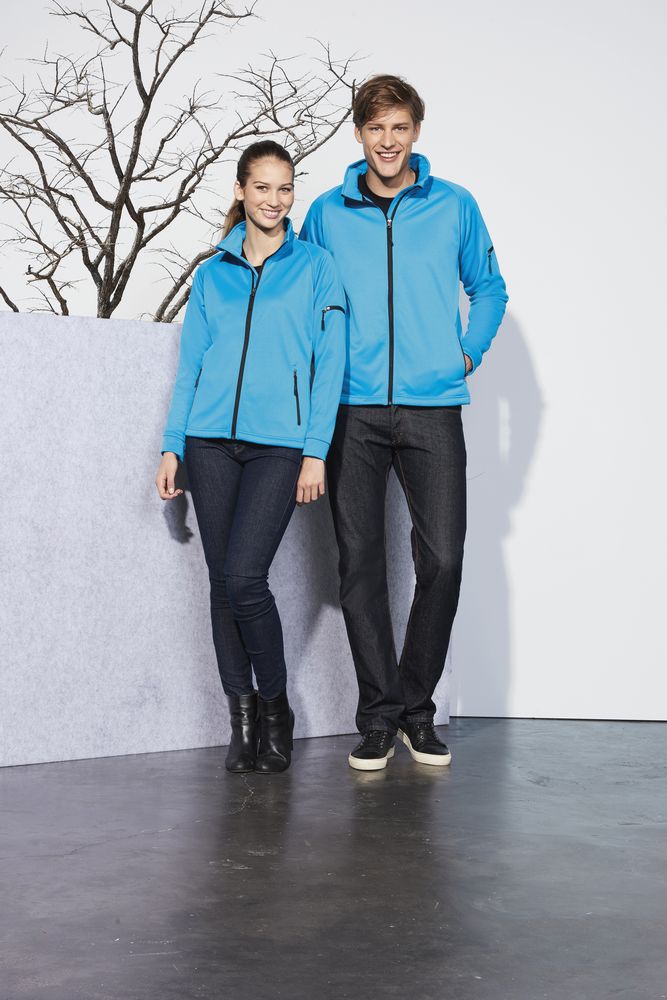 Куртка флисовая мужская New Look Men 250, бирюзовая-5