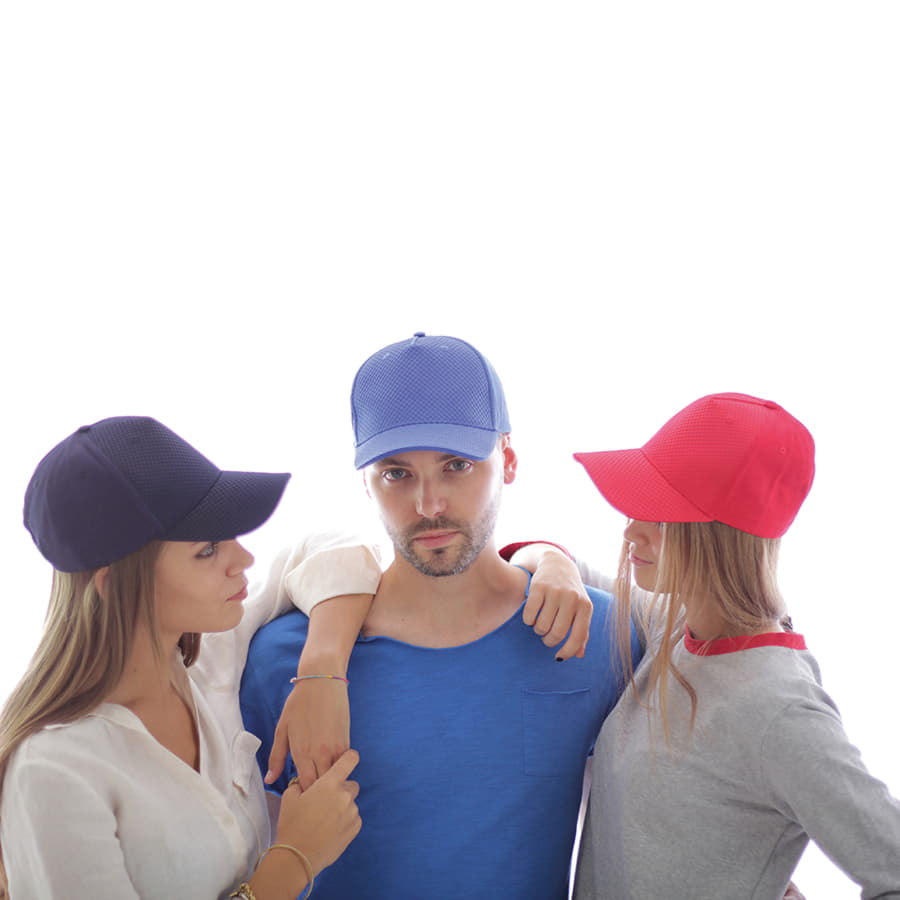 Бейсболка GEAR, 5 клиньев, застежка на липучке, зеленый-1