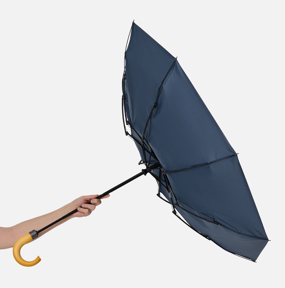 Зонт складной Classic, темно-синий-6