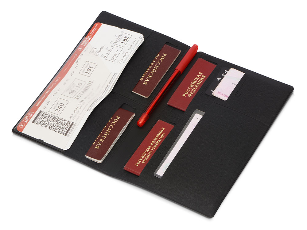 Семейный органайзер для путешествия Favor, черный-2