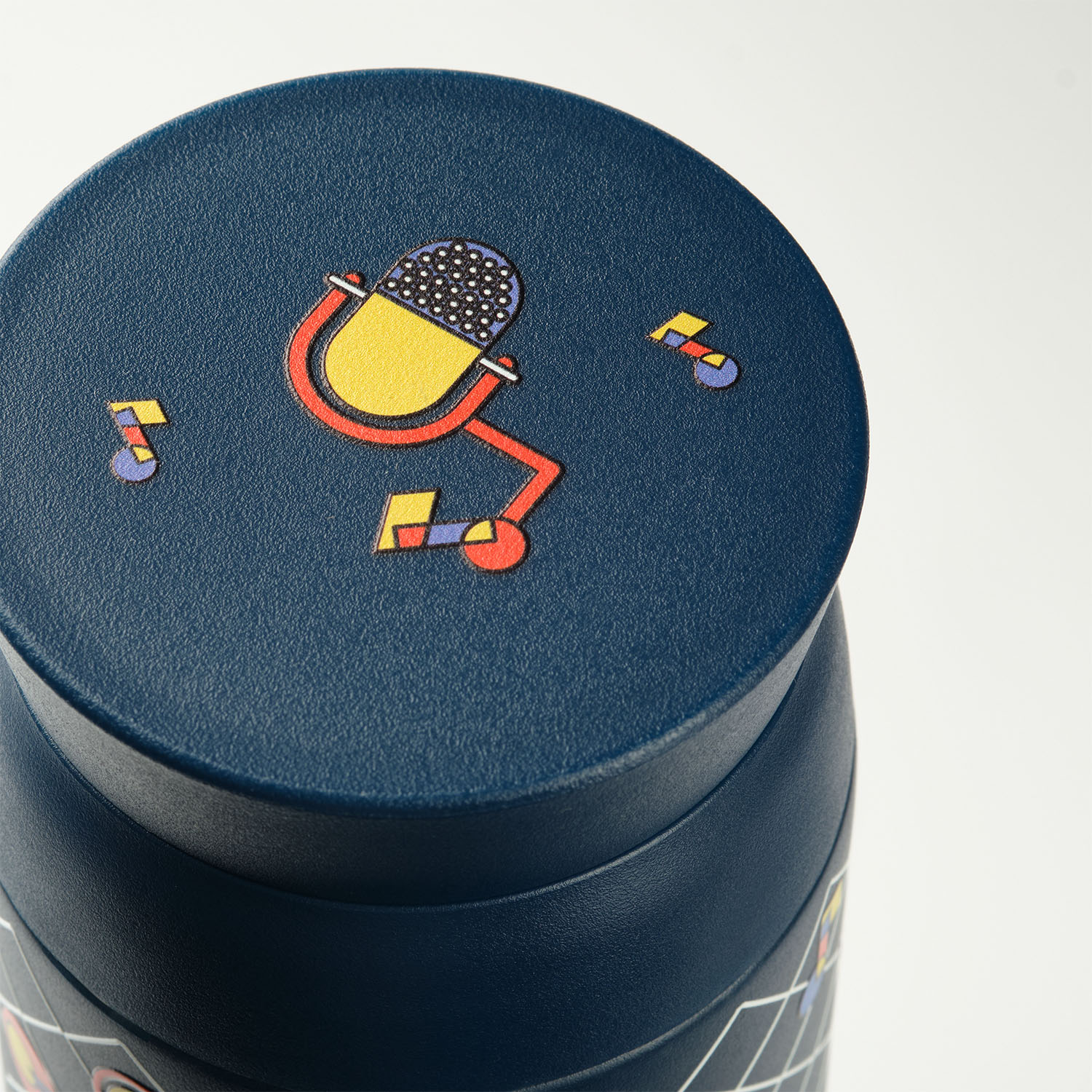 Термобутылка вакуумная герметичная Грейс, синяя-5