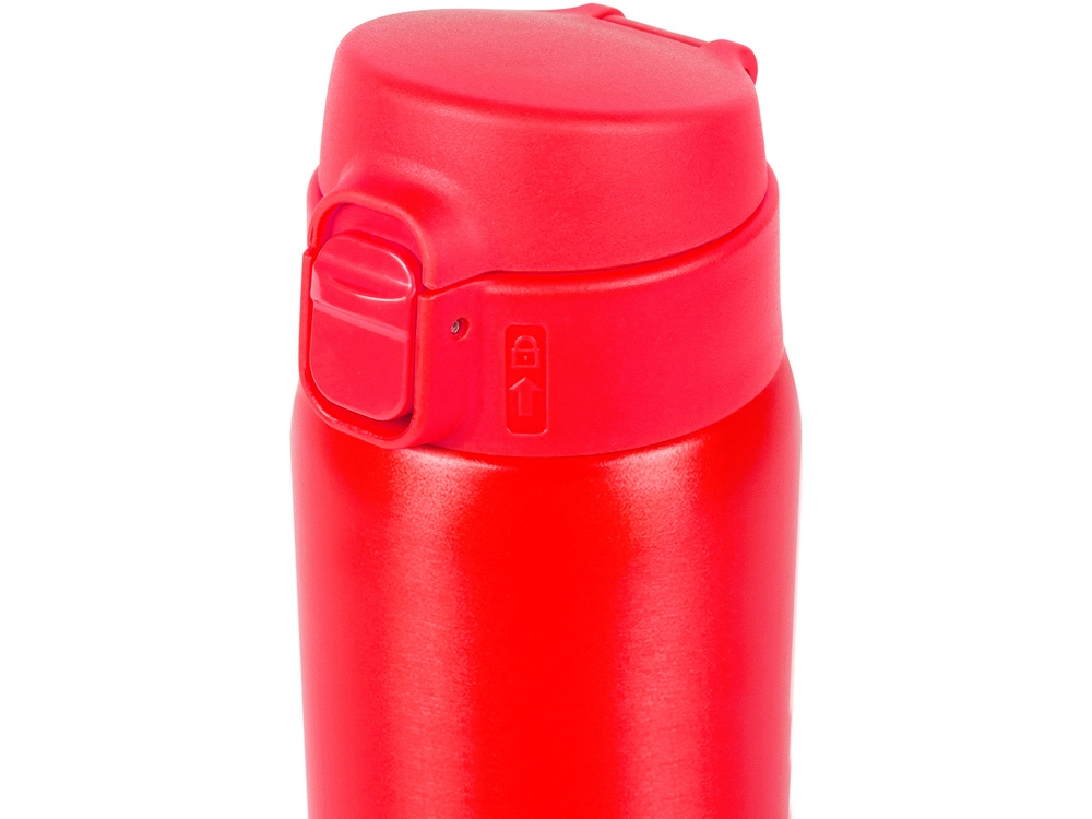 Термокружка Relaxika 701 (0,48 литра), красная (без лого)-9