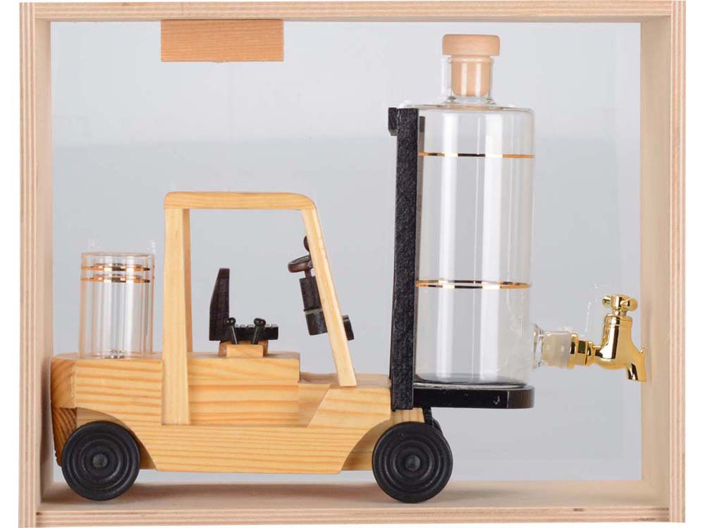 Графин для крепких напитков Погрузчик-1