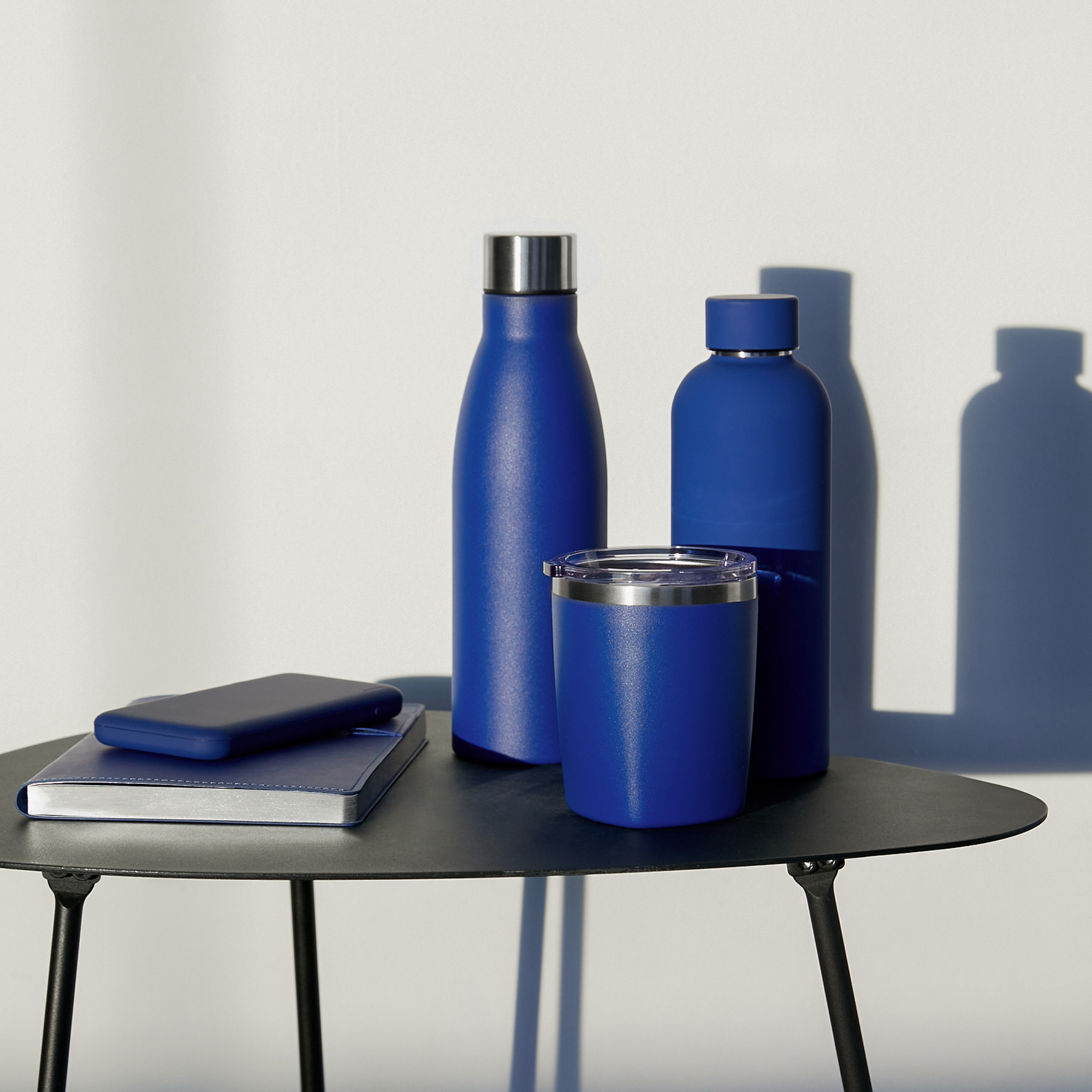 Термобутылка вакуумная герметичная Prima Ultramarine, ярко-синяя-5