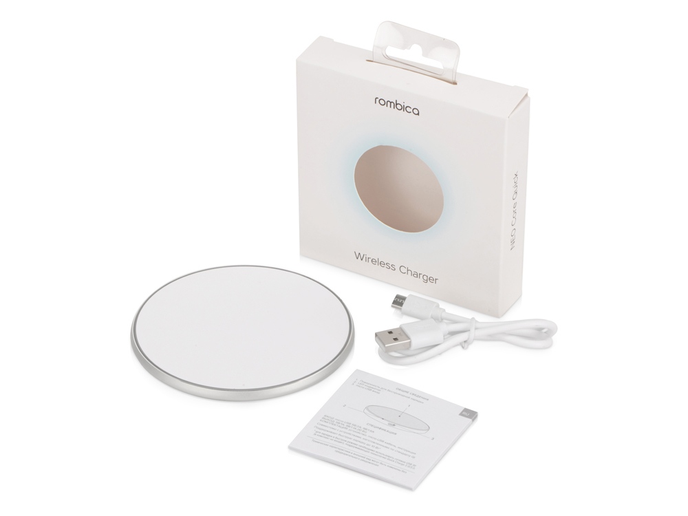 Беспроводное зарядное устройство Rombica  NEO Core Quick c быстрой зарядкой, белый-1
