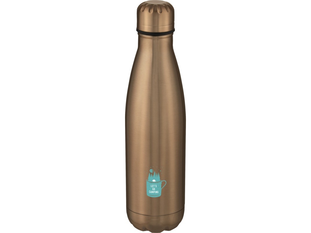 Cove Бутылка из нержавеющей стали объемом 500 мл с вакуумной изоляцией, rose gold-4