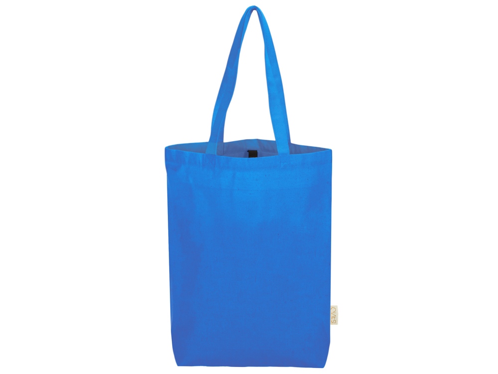 Сумка Fixy из переработанного хлопка с фиксирующей эластичной лентой, синий-4