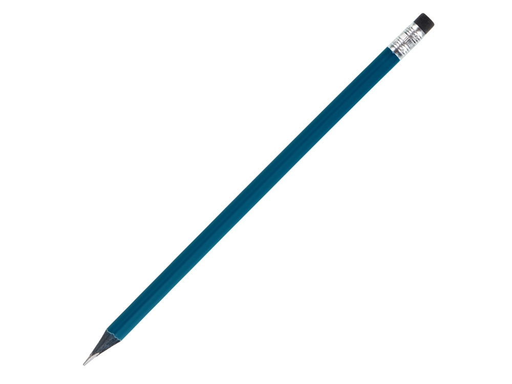 Карандаш трехгранный Blackie 3D, цвет морской волны-0