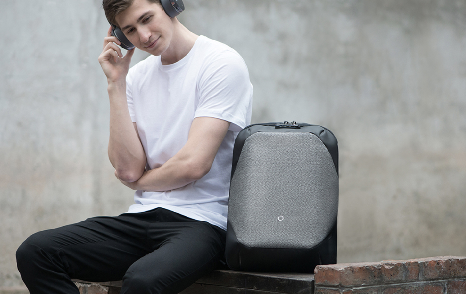 Рюкзак KORIN ClickPack Pro 46х34х16 см, комбинированный черный/серый-14