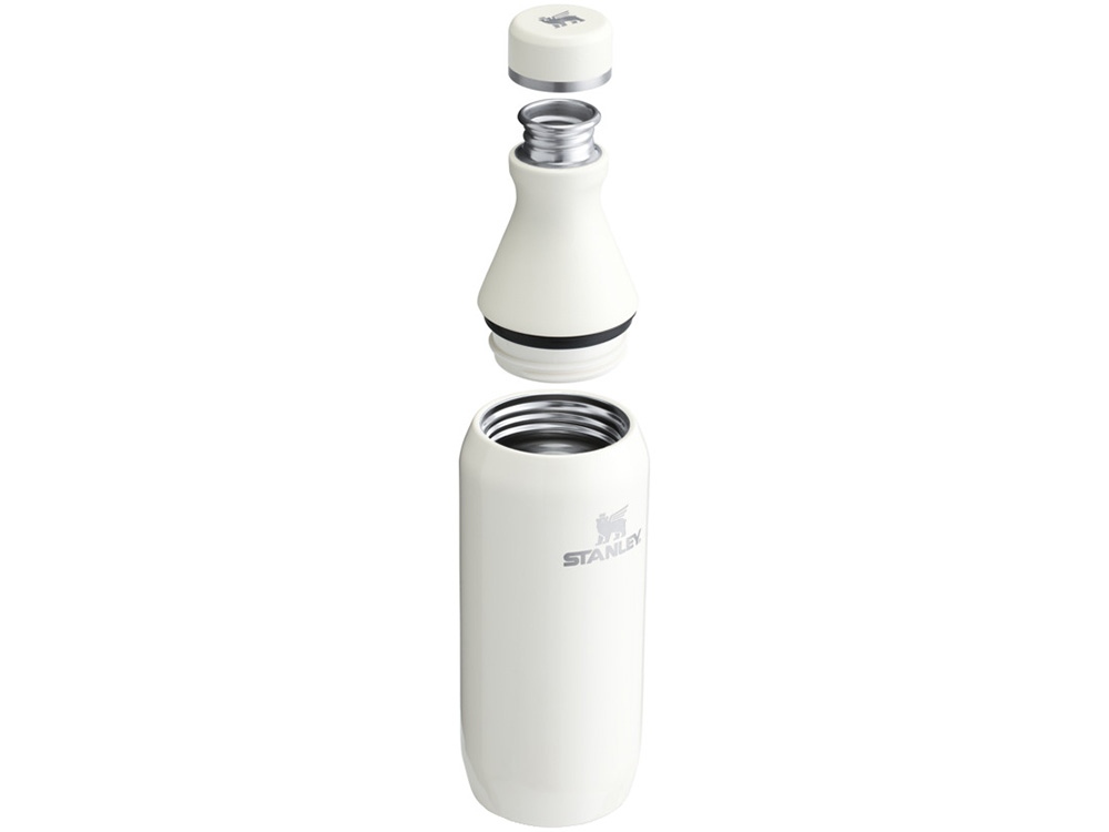 Бутылка для воды Stanley All Day Slim объемом 350 мл - Cream-1