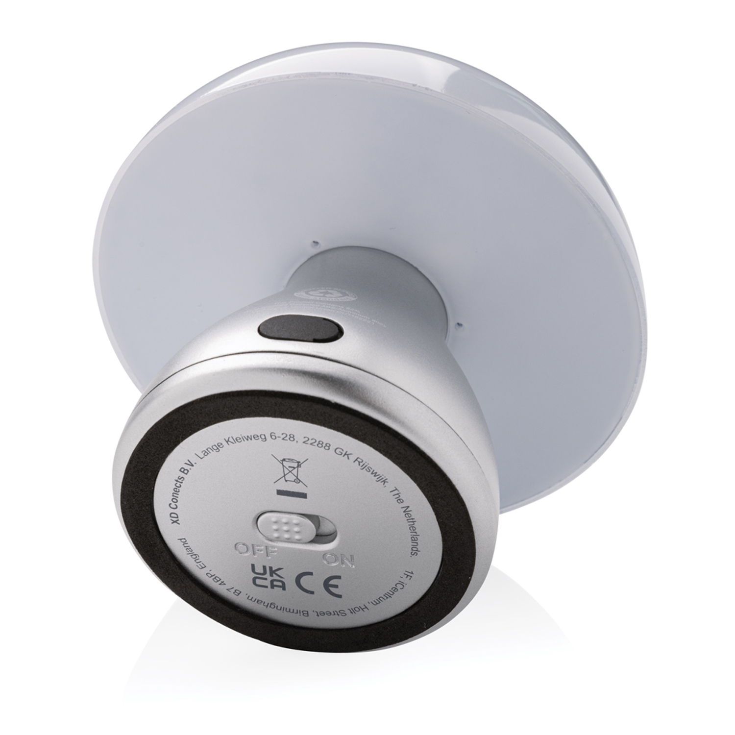 Беспроводная настольная лампа Luming из переработанного пластика RCS, IPX4-6