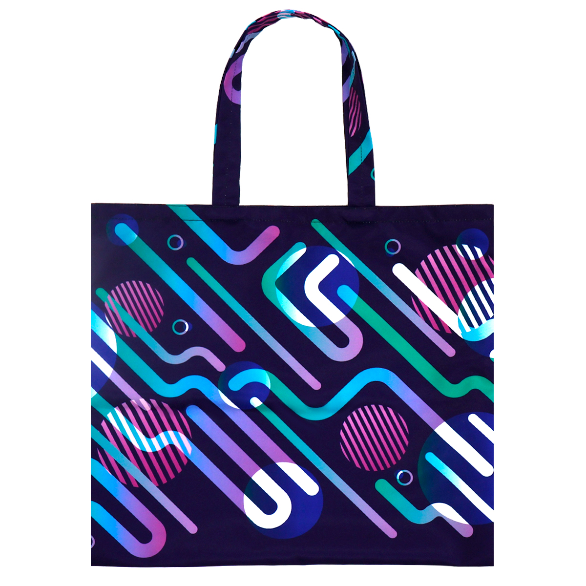 Сумка для покупок Бэгис с полноцветной печатью, Мультиколор-1