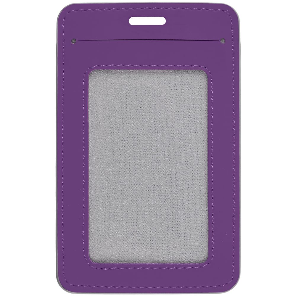 Чехол для пропуска Shall Simple, фиолетовый-0