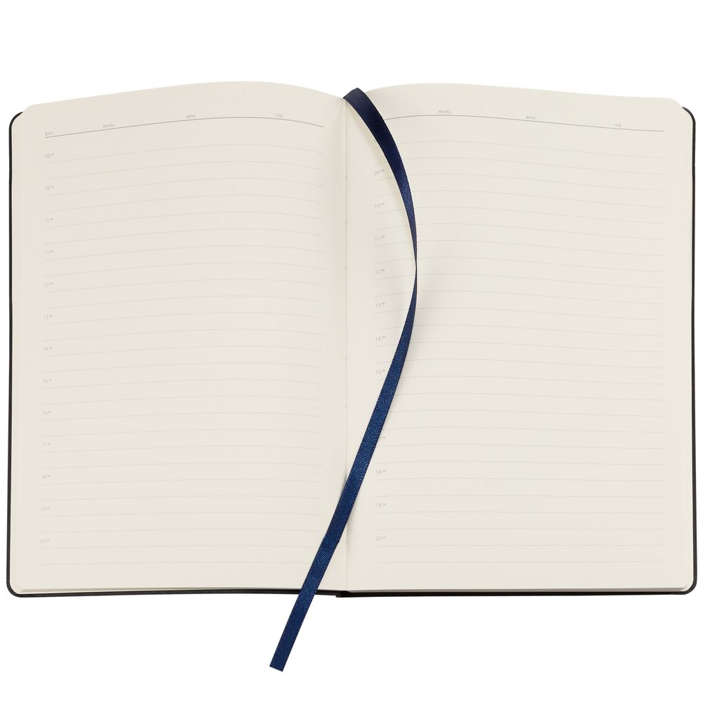 Ежедневник Lable, недатированный, темно-синий-3