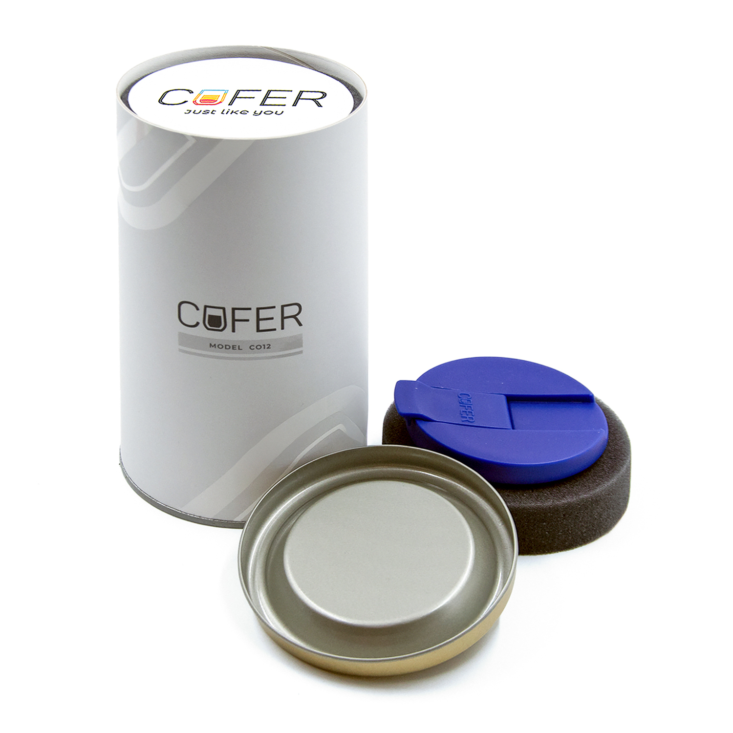Набор Cofer Tube NEO DUO CO12s (М) grey (белый с синим)-4
