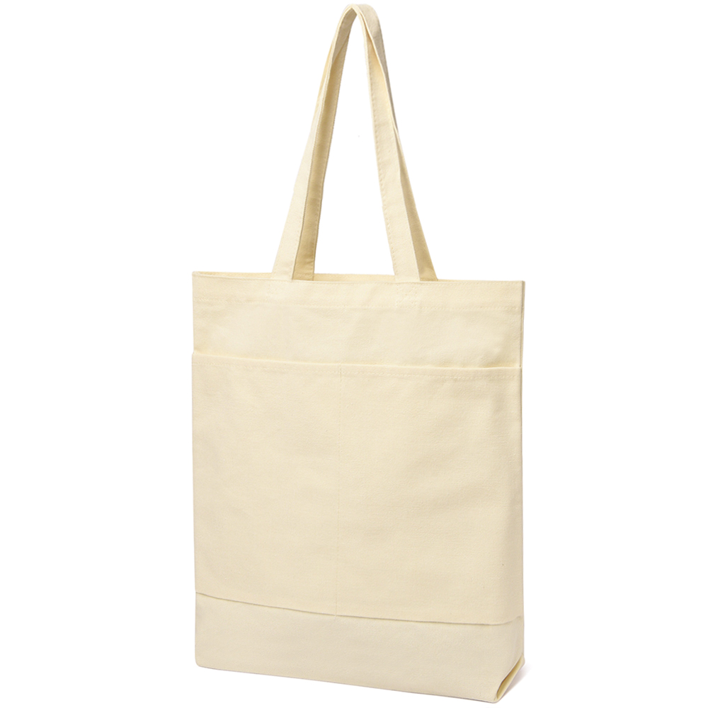 Сумка для покупок JETTA с карманами 325 г/м², Натуральный-1