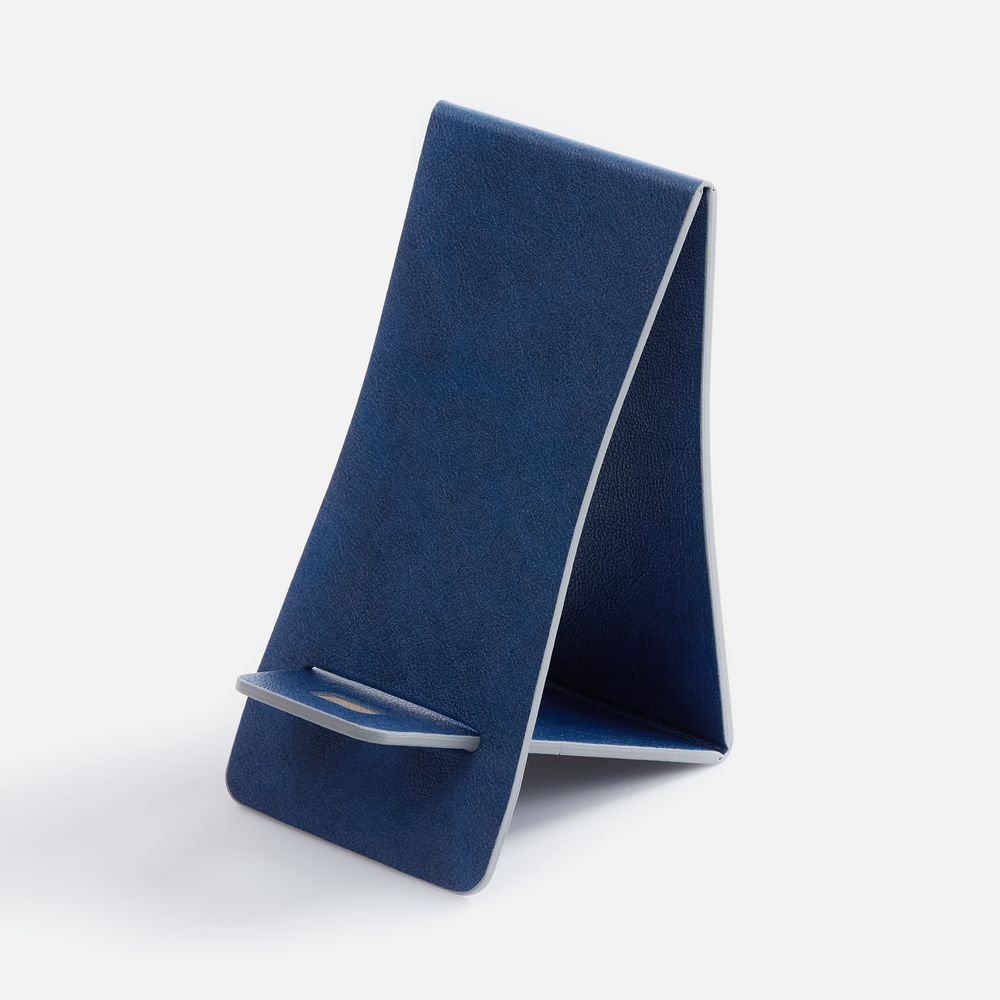 Подставка для телефона Petrus, синяя-0