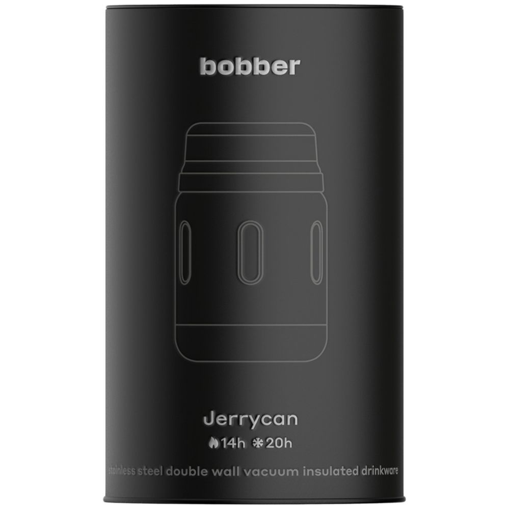 Термос для еды Jerrycan 700, вакуумный, стальной зеркальный-3