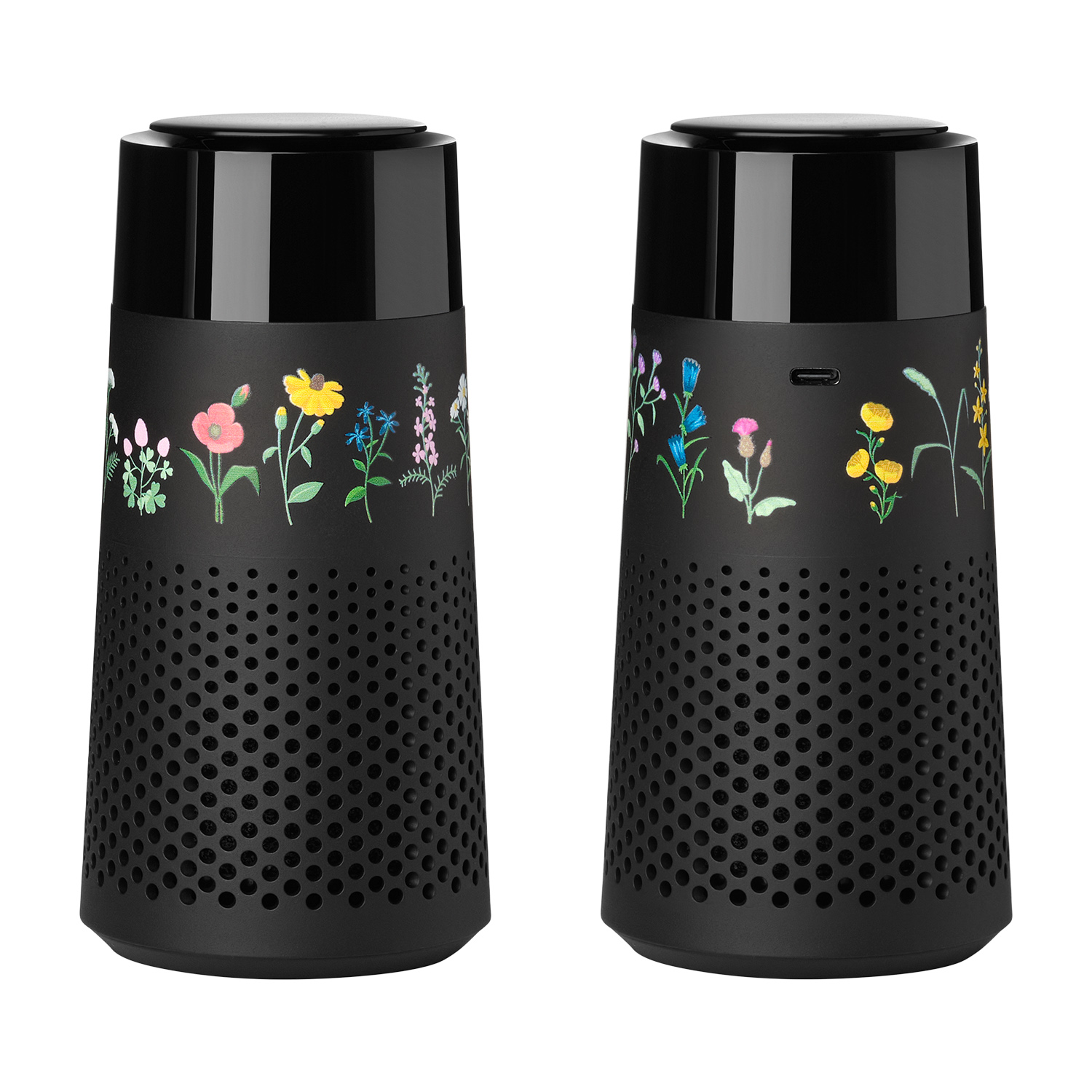 Очиститель воздуха с подсветкой Пьюр (Pure), черный-10