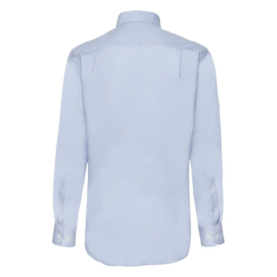 Рубашка мужская LONG SLEEVE OXFORD SHIRT 135, голубой-1