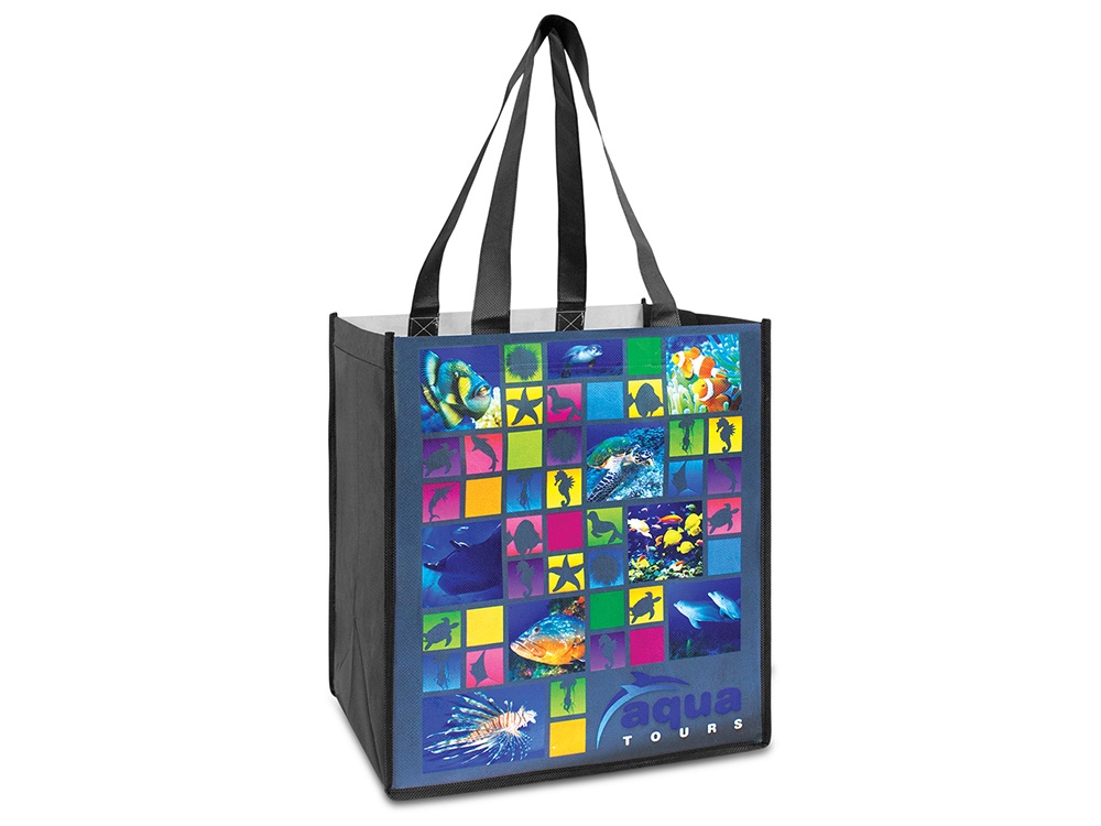 Сумка из нетканого материала PET с возможностью полноцветной печати-0