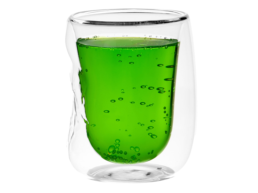 Кружка с двойными стенками и эффектом помятости Mauna-3