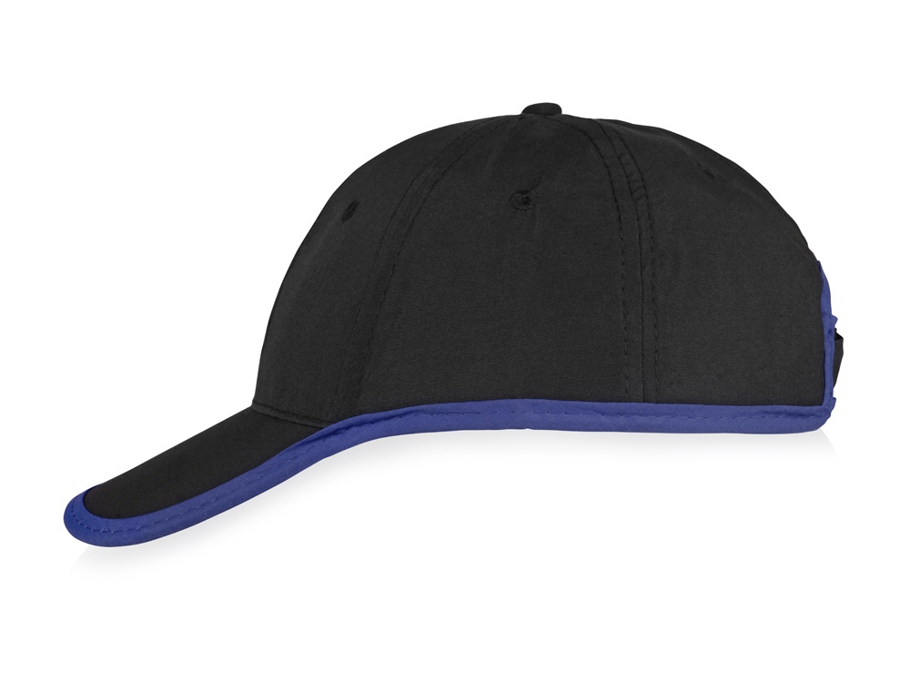 Бейсболка Solo, черный/синий-2