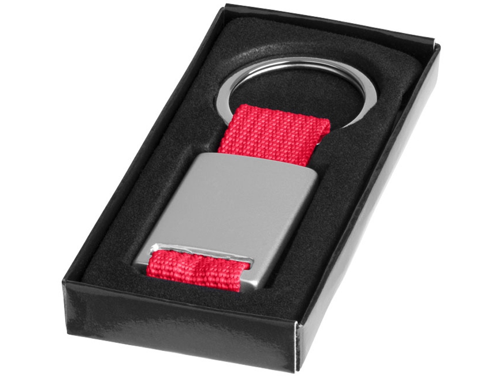 Брелок Mondo, серебристый/красный-2