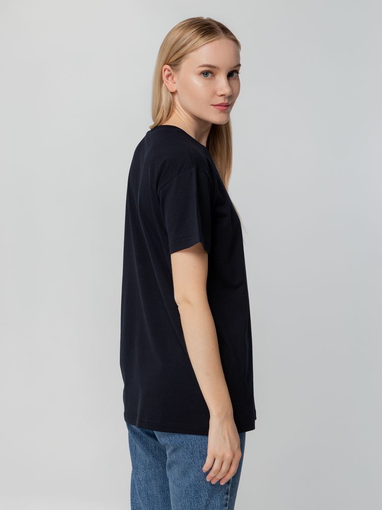 Футболка унисекс T-bolka 140, темно-синяя-8