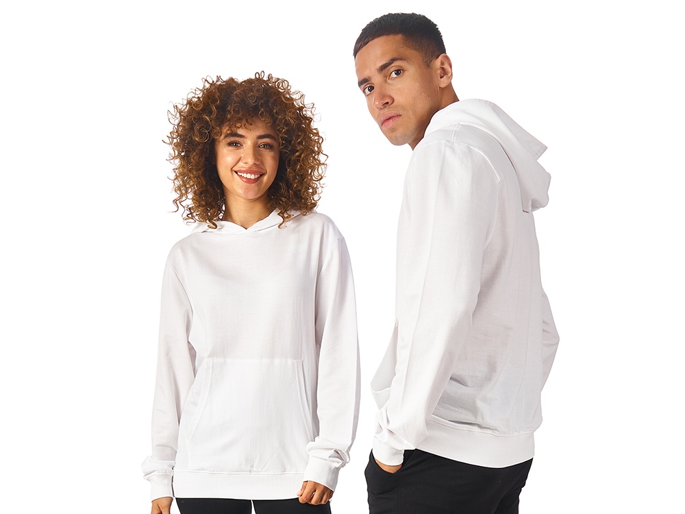 Худи Warsaw, футер 220гр, белый-0