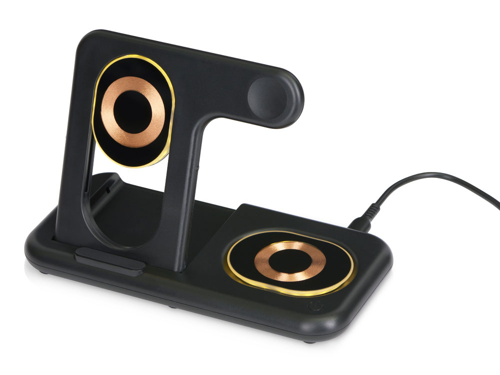 Беспроводная зарядная станция 3-в-1 MajestIQ, 15 Вт-1