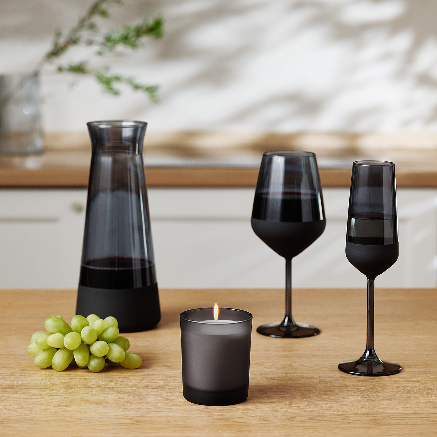 Ароматическая свеча Энигма (Enigma), серая-7