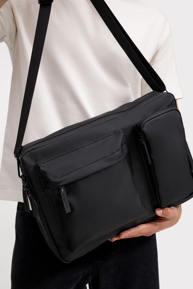 Сумка для ноутбука Traffic, черная-3