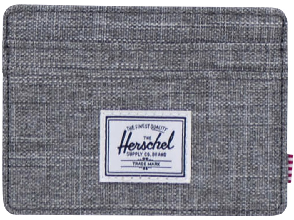 Herschel Charlie держатель для карт с RFID-защитой из переработанного материала - Серый яркий-1