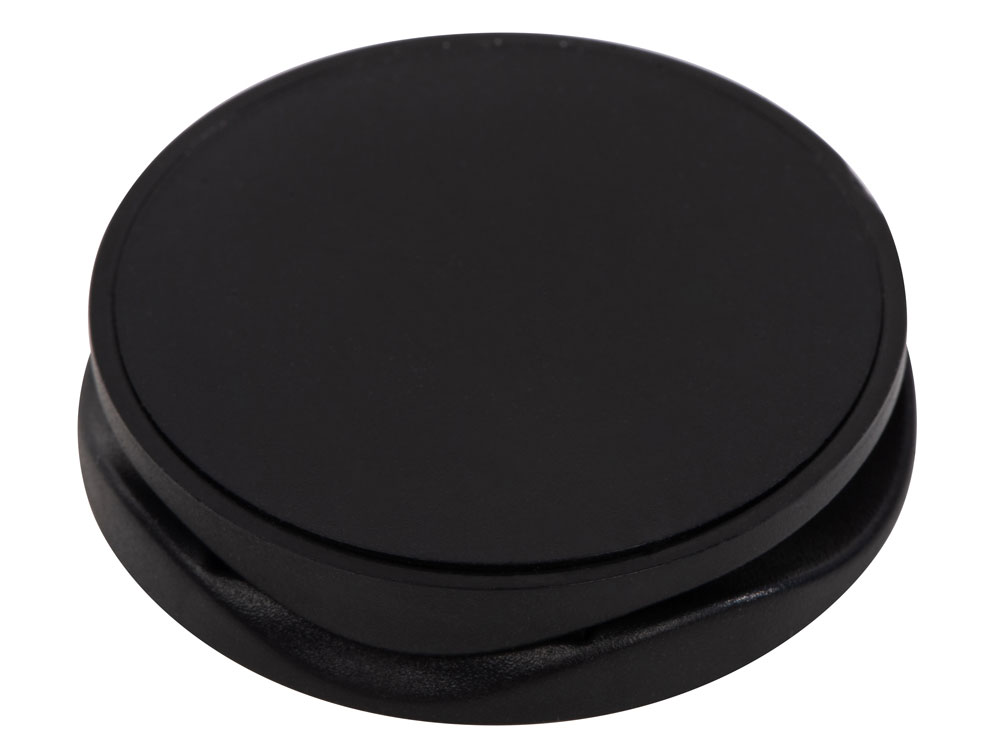 Держатель для телефона с отверстием для пальца Pop Flex, черный-5