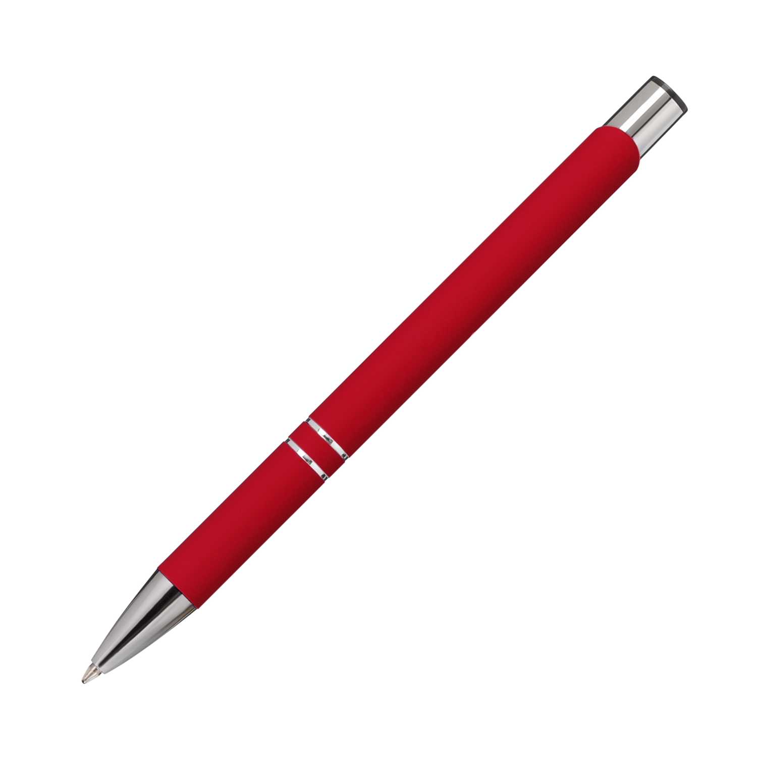 Шариковая ручка Альфа (Alpha), красная-3