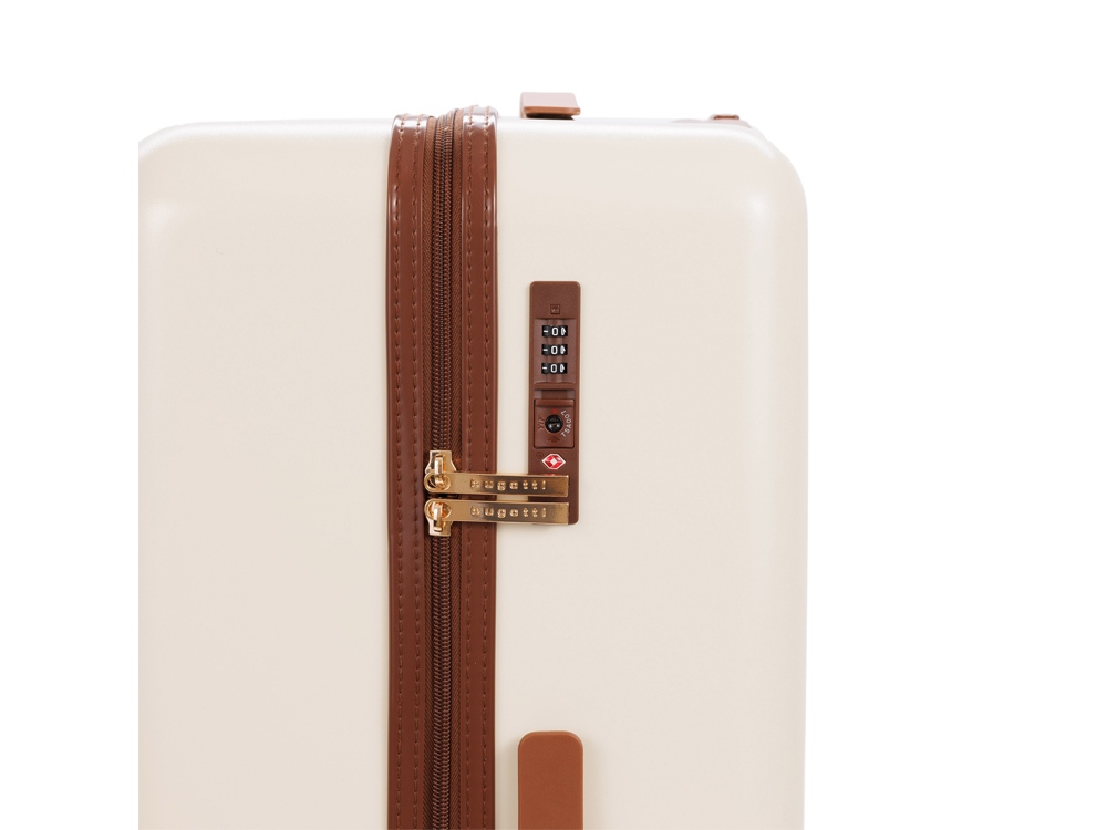 Чемодан BUGATTI Amelia, бежевый, поликарбонат / АБС-пластик, 50х29х76 см, 85 л-6