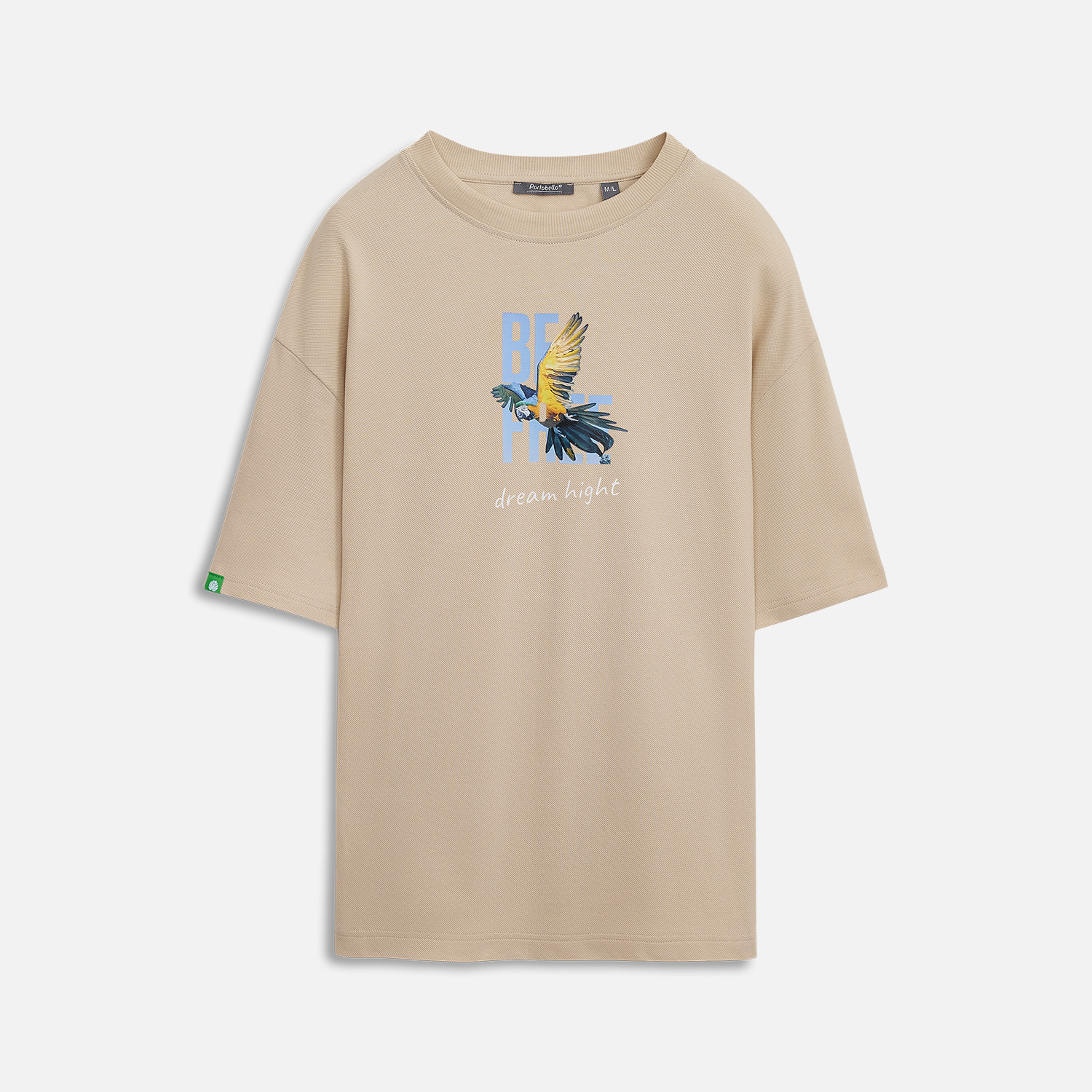 Футболка унисекс премиум Аура (Aura), бежевый-13