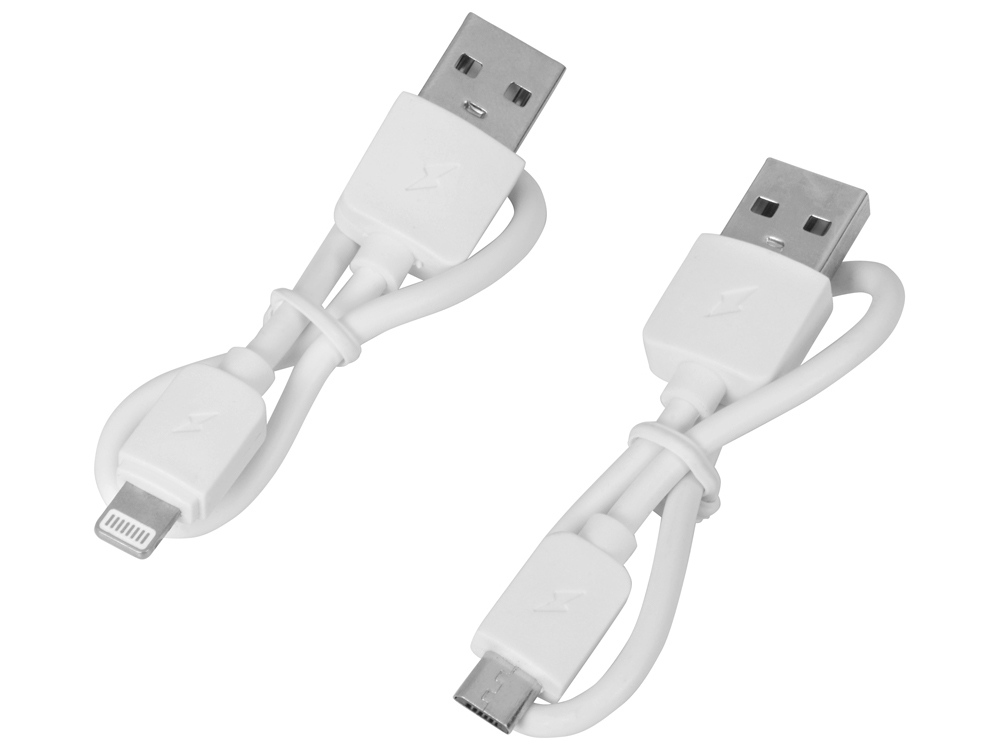 Портативное зарядное устройство Reserve с USB Type-C, 5000 mAh, зеленое яблоко-6